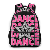 Casual Backpack,Hiphop For Punk Band Star Dance Graphic,Business Daypack Schoolbag For Men Women Teen