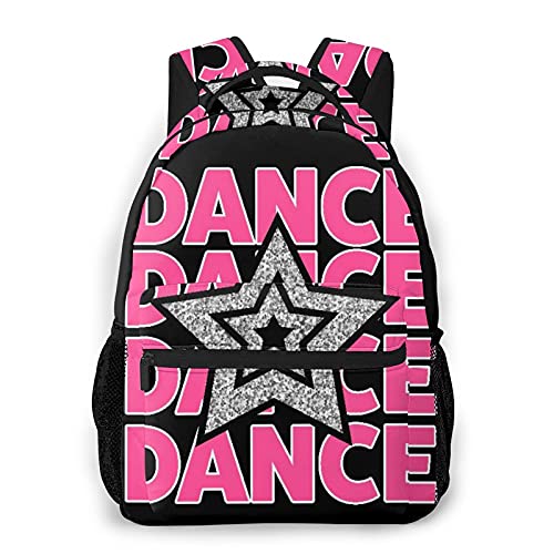Casual Backpack,Hiphop For Punk Band Star Dance Graphic,Business Daypack Schoolbag For Men Women Teen