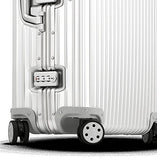 Rimowa Topas IATA Luggage 30" Inch Multiwheel 85.0 L Suitcase Silver