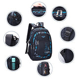 ABage School Backpack Waterproof Book Bag Travel Bookbag for and, Yellow