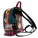 Dual Compartments Bohemian Design Backpack With Adjustable Backpack Straps