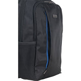 Kenneth Cole Reaction 1680D Polyester Slim Dual Compartment 17.0" Computer Backpack With Rfid,