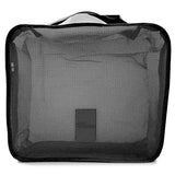 Miami CarryOn Set of 6 Packing Cubes, Luggage Organizer - 3 Cubes + 3 Pouches