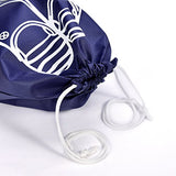 Vovoly Portable Travel Shoe Bags Dustproof Shoe Organizer for Men and Women Water-resistant Space Saving Storage Bags Navy Blue (10 pcs)