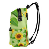 Colourlife Vivid Sunflowers Stylish Casual Shoulder Backpacks Laptop School Bags Travel