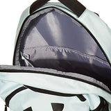 Under Armour Hustle Backpack, Seaglass Blue (403)/Black, One Size Fits All