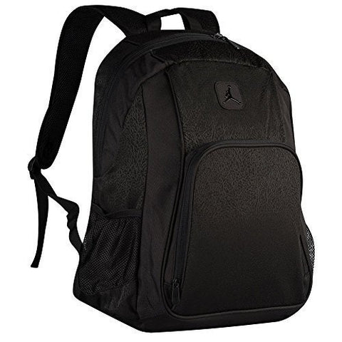 Nike Jumpman Jordan Classic Black Graphic Laptop Book Basketball Student Backpack