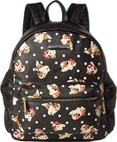 Betsey Johnson Women's Side Bow Backpack Black/Multi One Size