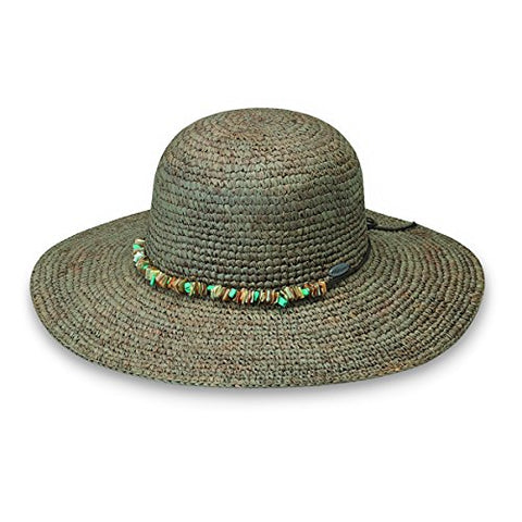 Wallaroo Women'S Sabrina Sun Hat - Upf 50+ - Adjustable Fit (Mushroom)