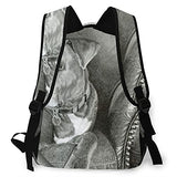 Multi leisure backpack,American Staffordshire Terrier Bulldog Veteri, travel sports School bag for adult youth College Students