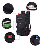 Leshiry Anti-Theft Travel Daypack Hiking Backpack Multifunction Water Repellent Outdoor Trekking