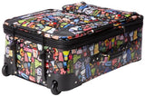 Sydney Love 2 Piece Rolling Luggage Set, Wardrobe Print,One Size