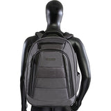 Perry Ellis Men'S M325 Business Tablet Compartment Laptop Backpack, Charcoal, One Size