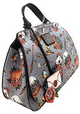 Loungefly x Harry Potter Relics Tattoo All Over Print Crossbody Bag (One Size, Multicolored)