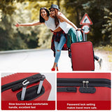Luggage Sets 3 Piece Suitcase Password Lock Light weight Durable with Spinner Travel Carry Eco-friendly