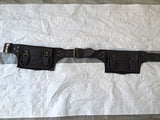 Mens Boys Vintage Leather Messenger Belt Sling School Belt Leather Pouch Messenger Belt Great