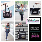 Cute, Funny Fanny Pack for Women - Cool Mom Teal Waist Belt Bag, Phanny Pack for Travel, Gym - Great Gift