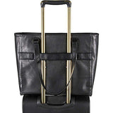 Kenneth Cole Reaction Women'S Faux Leather Single Compartment 15.0” Computer Travel Laptop Tote,