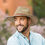 Wallaroo Hat Company Men's Charleston- UPF 50 + Sun Protection, Large/Extra Large (Medium/Large)
