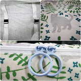 8 Set Travel organizers Packing Сubes Luggage Accessories Сlothes Shoes Bag (Cat garden)