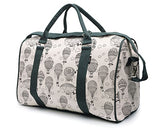 Airship And Clouds-2 Printed Oversized Canvas Duffle Luggage Travel Bag Was_42