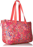Vera Bradley Lighten Up Expandable Tote, coral meadow