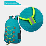 Packable Handy Lightweight Foldable Back Pack Outdoor Travel Carry On Daypack Backpack (Purple)