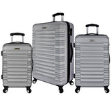 Elite Luggage Tustin 3 Piece Hardside Spinner Luggage Set (Teal)