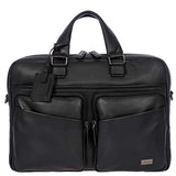 Bric's Torino Leather Laptop|Tablet Business Briefcase, Black One Size