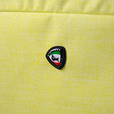 Mia Toro M1127-24In-Lim Italy Kitelite Strato Softside 24 Inch Spinner, Yellow