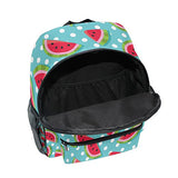 GIOVANIOR Fruit Watermelon Travel School Backpack for Boys Girls Kids