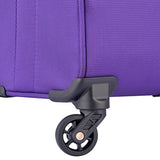 Delsey Luggage Sky Max 25" Expandable Spinner Upright, Purple