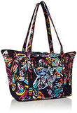 Vera Bradley Iconic Miller Travel Bag, Signature Cotton, Butterfly Flutter