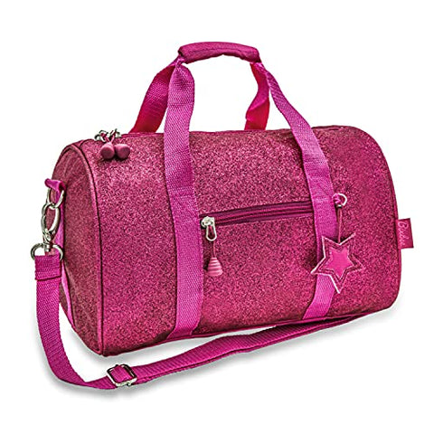 Bixbee Girls' Duffle, Ruby Raspberry