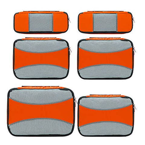 ZOMAKE 6 Set Packing Cubes for Travel - Lightweight Luggage Packing Organizer Travel Accessories