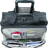 Solo New York Bryant Rolling Laptop Bag. Travel-friendly Rolling Briefcase for Women and Men. Fits up to 17.3 inch laptop. Amazon Exclusive Color Black/Grey