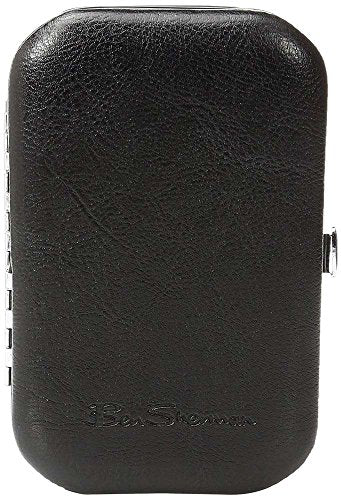 Ben Sherman Edgeware 6-Piece Personal Grooming Set with Carrying Case in Black