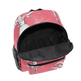 GIOVANIOR Ballerinas Ballet Girl Background Lightweight Travel School Backpack for Boys Girls Kids