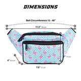 SoJourner Flamingo Fanny Pack - Cute Packs for men, women festivals raves | Waist Bag Fashion