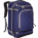 eBags TLS Mother Lode Weekender Convertible Carry-On Travel Backpack - Fits 19" Laptop - (Brushed Indigo)