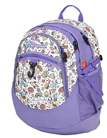 High Sierra(R) Fatboy Backpack, Lavender/Sweet Cakes