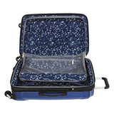 Skyway Nimbus 3.0 | 4-Piece Set | 20", 24" and 28" Expandable Spinners, Travel Pillow (Cobalt Blue)