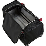 Bret Michaels Classic Road 2pc Rolling and Laptop Backpack Travel Set in Black