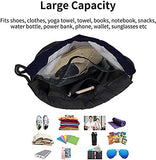 Unisex Gym Drawstring Bags Weapon Gamer Play Win Gaming Neon Style Sackpack Sports Bag Beam Backpack with Shoe Compartment Pockets for Men Women Girls boys Outdoor Hiking Swimming