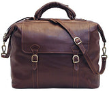 Floto Siena Travel Tote Bag in Brown