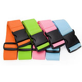 BlueCosto Luggage Strap Suitcase Belt Travel Accessories, 4-Pack, 4-Color