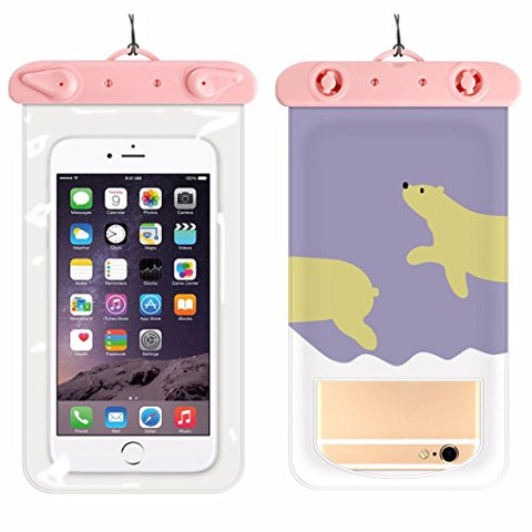 AutumnFall New Style Underwater Travel Swimming Waterproof Bag Packet Case Cover for 6 Inch Cell