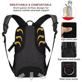 Laptop Backpack, Tocode Travel Backpack Contains Multi-Function Pockets,Stylish Anti-Theft School Bag with USB Charging Port Fits 17.3 Inch Laptop Comfort Pack for Men & Women -Black Update