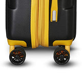 Gabbiano Enzo 3 Piece Expandable Hardside Spinner Luggage Set (Yellow)