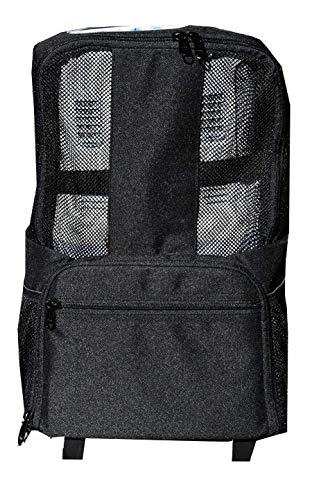 Inogen One G3 Rolling Backpack By Portablez | For Portable Oxygen Concentrator (Black, Inogen G3